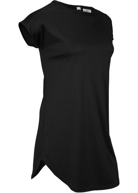 Beste Longshirt met korte mouwen zwart - Dames - bonprix.nl FY-91