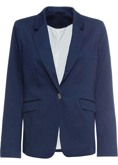 donkerblauwe blazer