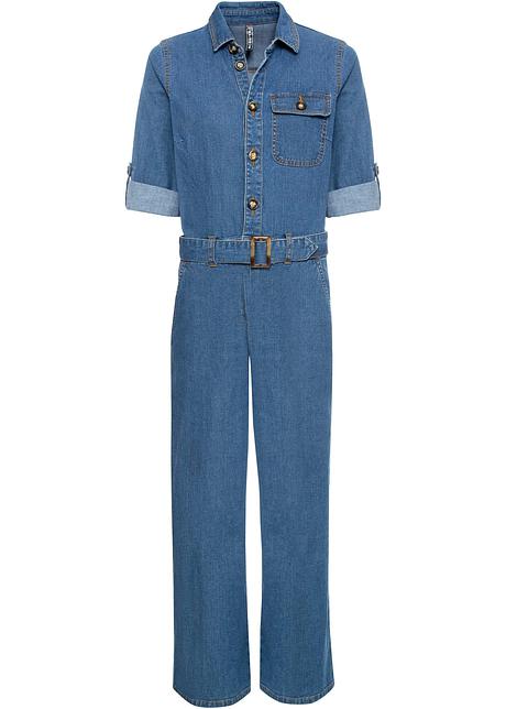 Jeans jumpsuit - blue stone