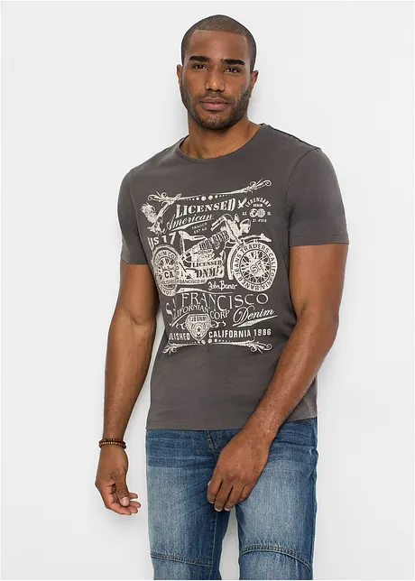 T-shirt met print, bonprix