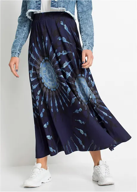Jersey rok van vloeiende viscose, bonprix