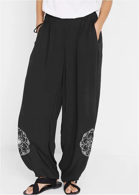 Harembroek van viscose, bonprix