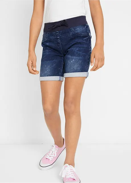 Meisjes sweatjeans short, bonprix