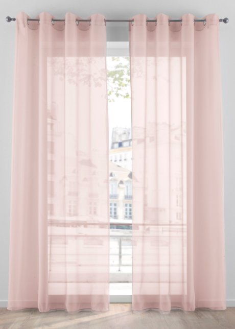 erfgoed Atletisch willekeurig Decente raamdecoratie in veel trendkleuren - roze, ringen