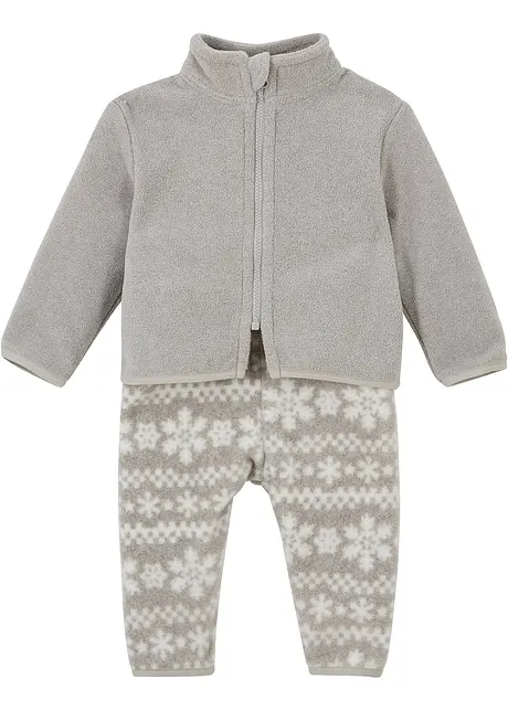 Baby fleece vest en broek (2-dlg. set), bpc bonprix collection