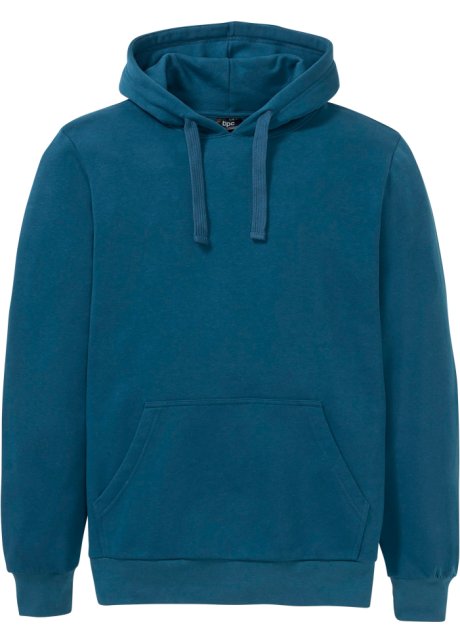Klant Indringing Etna Comfortabele heren sweater van bpc met een sportieve capuchon - blauwpetrol