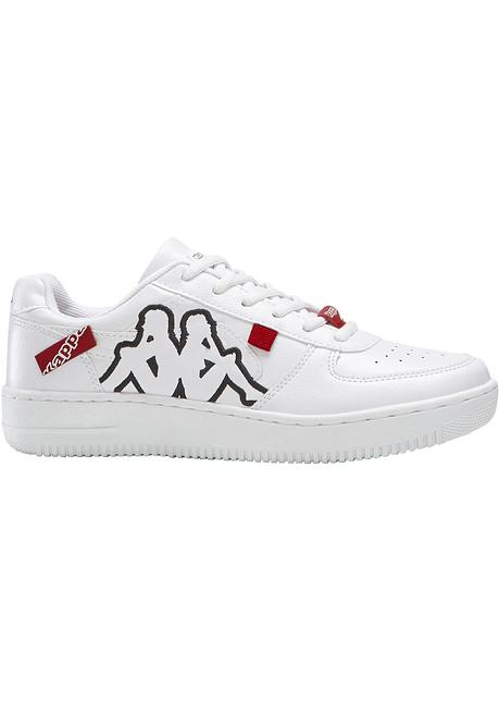 Tijdloze sneakers van Kappa - wit/zwart