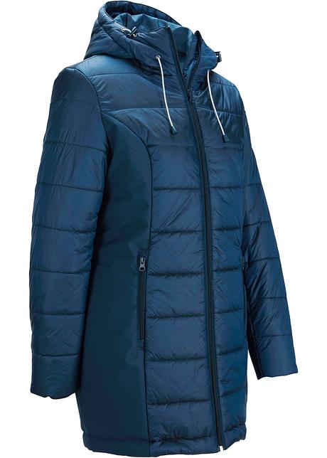 Outdoor jas donkerblauw Dames bpc bonprix collection Lange outdoor jas donkerblauw Dames bpc bonprix