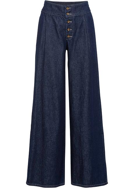 Marlene Dietrich Jeans Met Knopen Raw Denim Dames Bonprix Nl