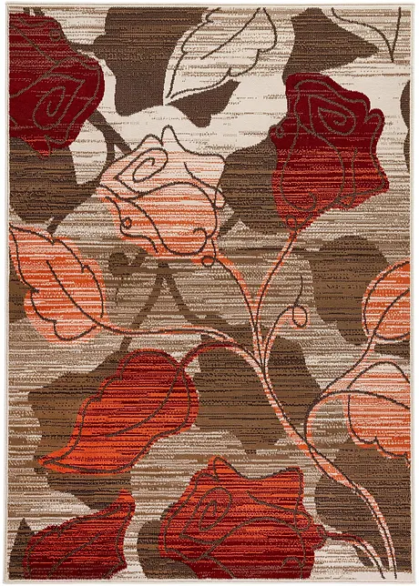 Vloerkleed met bloemenpatroon, bpc living bonprix collection