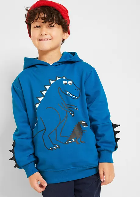 Hoodie met dinoprint, bonprix