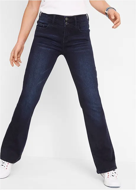 Corrigerende stretch jeans, bootcut, bonprix