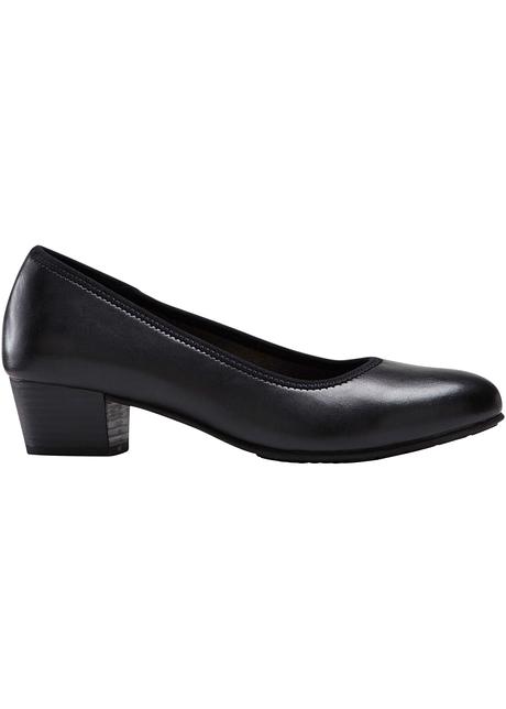 Comfortabele pumps van Jana met een tijdloze look - zwart