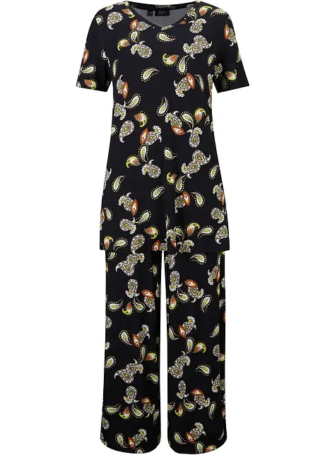 Shirt en culotte in een soepele viscosemix (2-dlg. set), bonprix