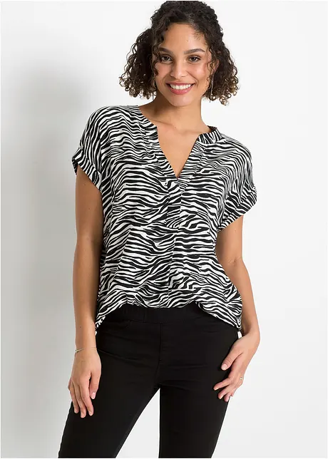 Blouse van viscose, bonprix