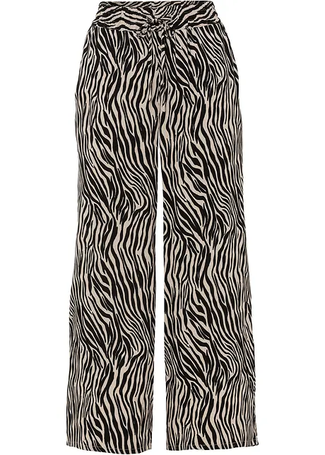Gedessineerde culotte van soepele viscose, bonprix