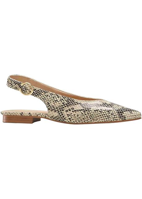 Ballerina's voor Dames in Taupe Slangenprint | Grace Piper | Clarks