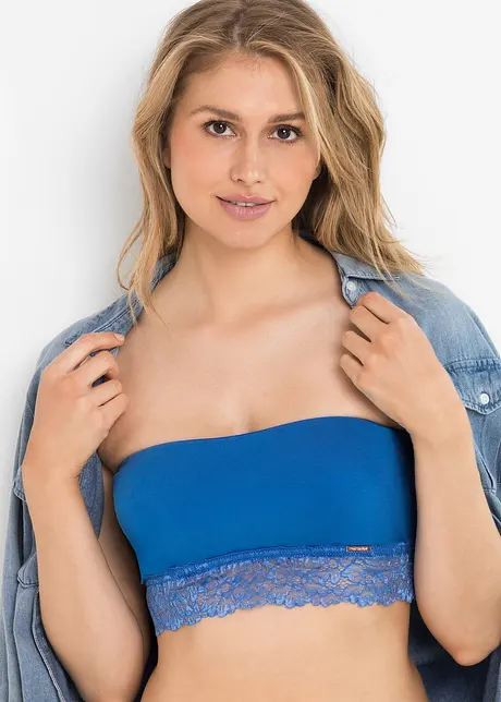 Bandeau bh (set van 2) met biologisch katoen, bonprix