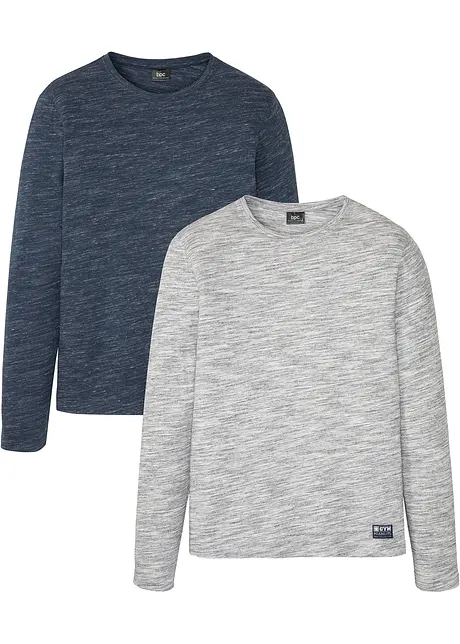 Longsleeve (set van 2), bonprix
