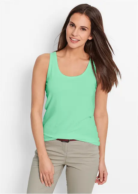 Stretch tanktop (set van 2), bonprix