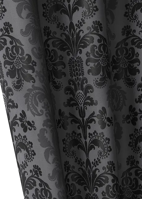 Isolerend verduisterend gordijn van jacquard (1 stuk), bonprix