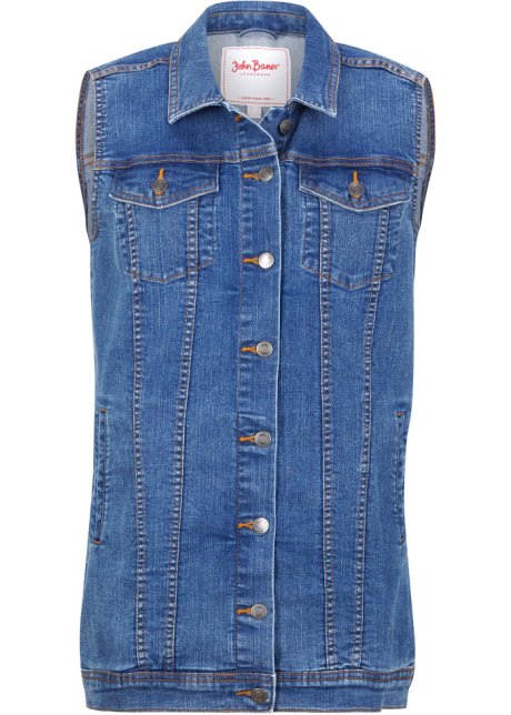 Lee Jeansweste blau Mode Gilets Gilets en jean 