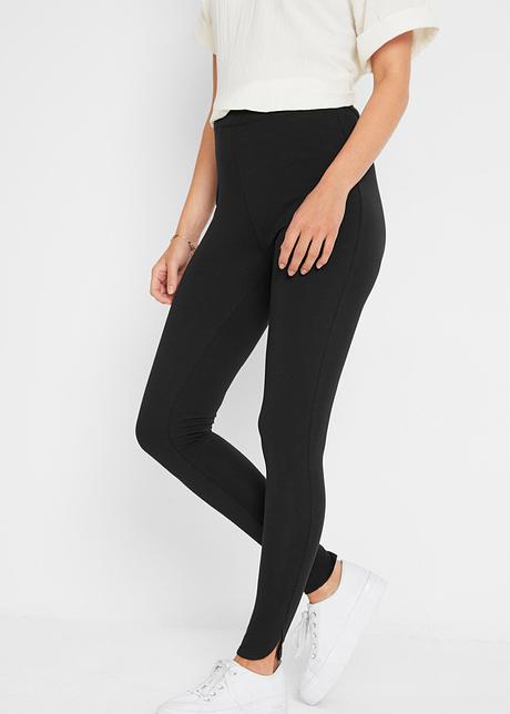 More than basics Yoga Legging vrouw Zwart biologisch katoen