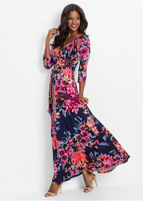 Maxi jurk met bloemenprint, BODYFLIRT boutique