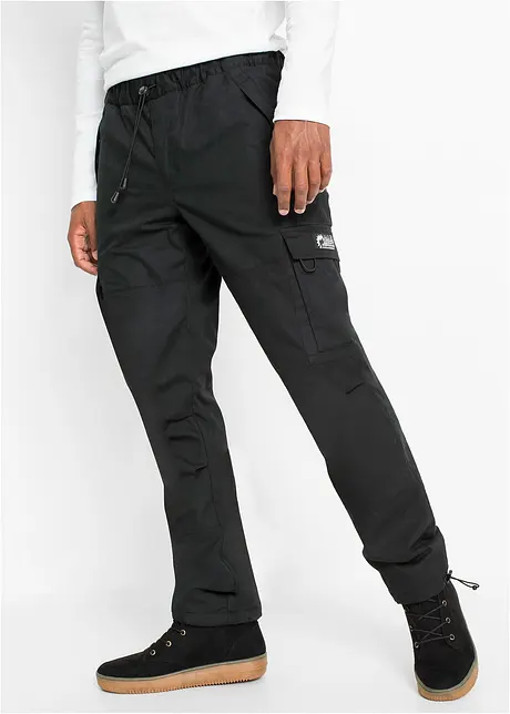 Loose fit thermo instapbroek, straight, RAINBOW