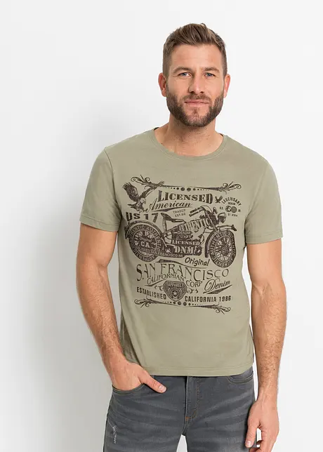T-shirt met print, bonprix