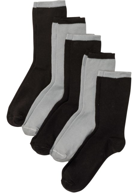 C&A Set Van 4 Paar-sokken-biokatoen in het Zwart Dames Kleding voor voor Beenmode voor Sokken 