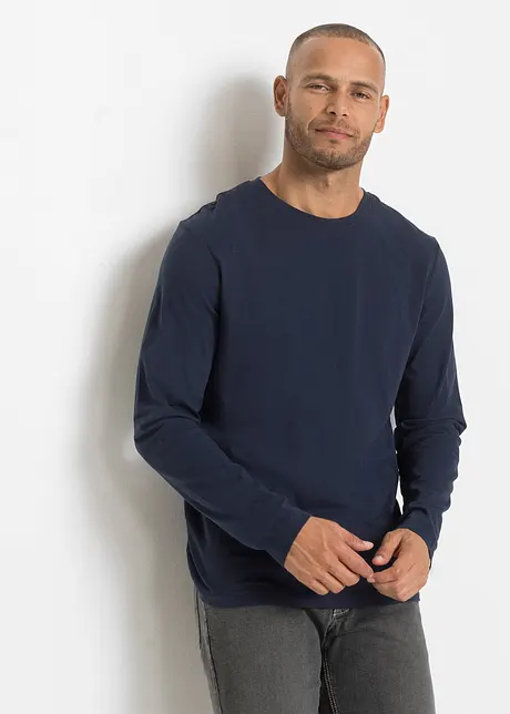 Longsleeve met comfort fit (set van 2), bonprix