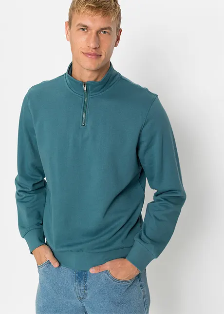 Sweater met troyer kraag, bonprix