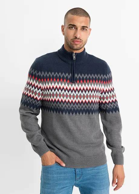 Noorse trui met schipperskraag, bpc bonprix collection