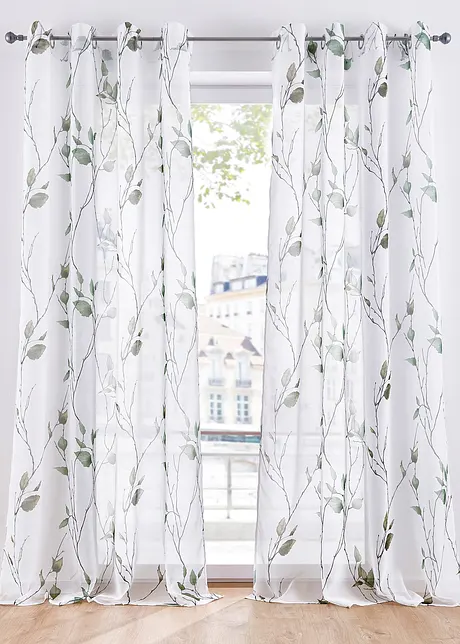 Gordijn met gerecycled polyester (1 stuk), bonprix