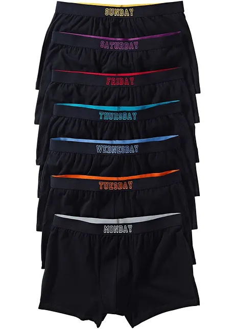 Strakke boxer (set van 7), bonprix