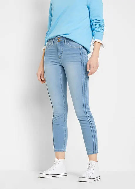 Skinny stretch jeans, mid waist, John Baner JEANSWEAR