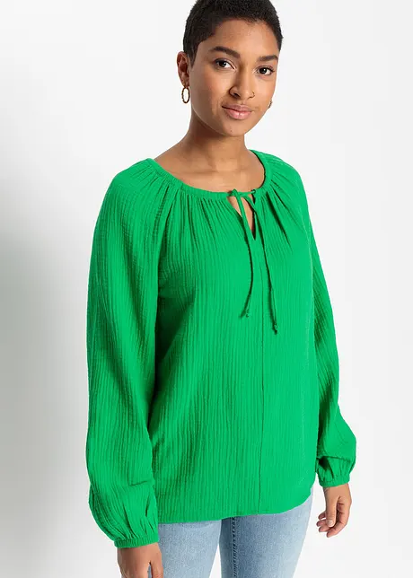 Mousseline blouse, bonprix