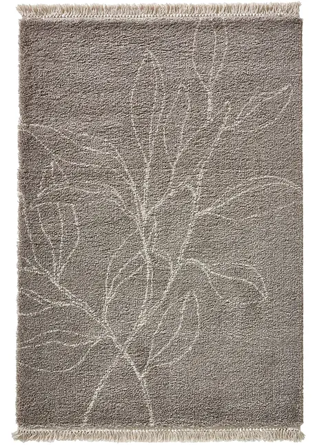 Hoogpolig vloerkleed met bloemenmotieven, bpc living bonprix collection