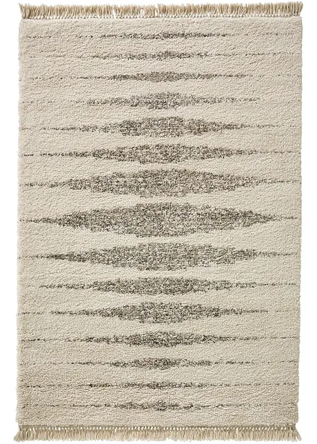Hoogpolig vloerkleed met geometrisch patroon, bpc living bonprix collection
