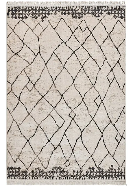 Vloerkleed in berberlook met franjes, bpc living bonprix collection