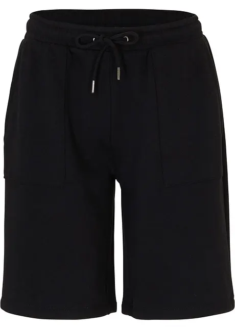 Sweat short met zakken, bonprix