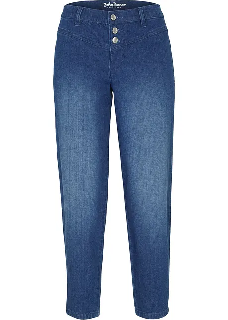 Mid waist mom jeans, 7/8, John Baner JEANSWEAR