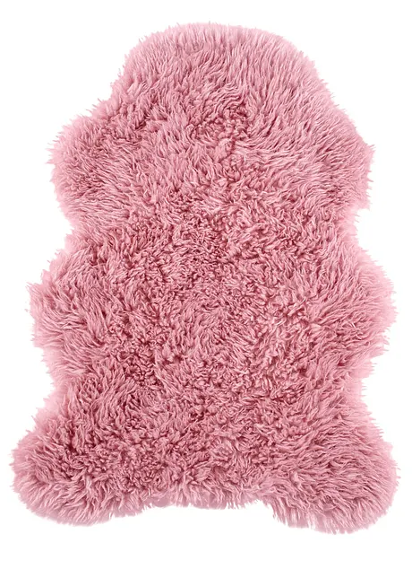 Synthetische schapenvacht met hoge pool, wasbaar, bonprix