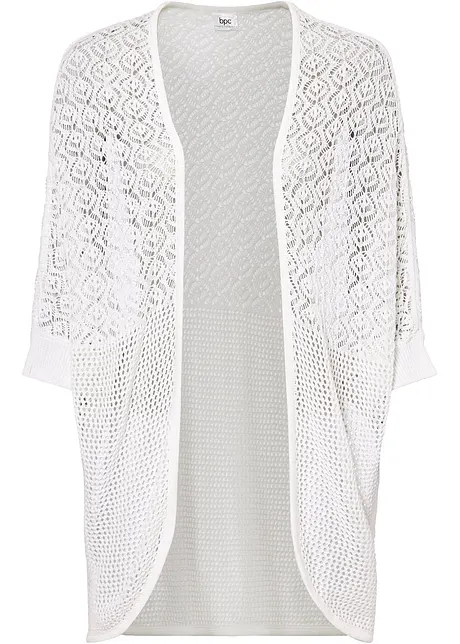 Lang gebreid vest, bonprix