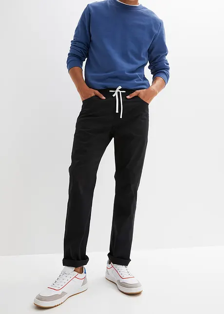 Regular fit stretch instapbroek met comfort fit, straight, bonprix