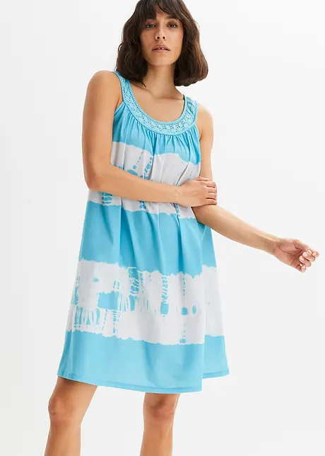 Jurk met batikprint en gerecycled polyester, BODYFLIRT