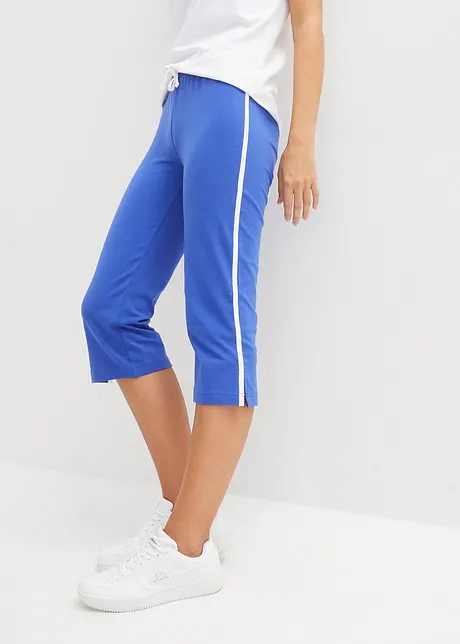 Sport capri in een katoenmix met stretch (set van 2), bonprix