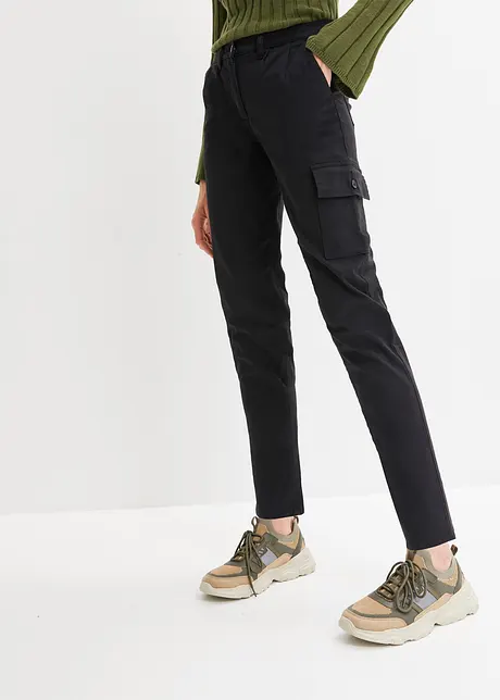 Twill cargo broek, bonprix