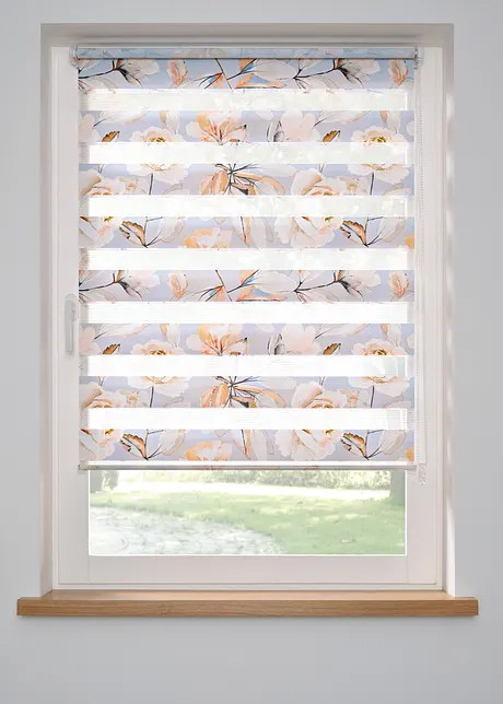 Duo rolgordijn met bloemenprint, bpc living bonprix collection